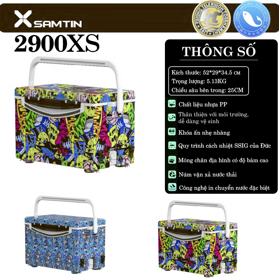 Thùng XSAMTIN 2900XS Hoa Văn