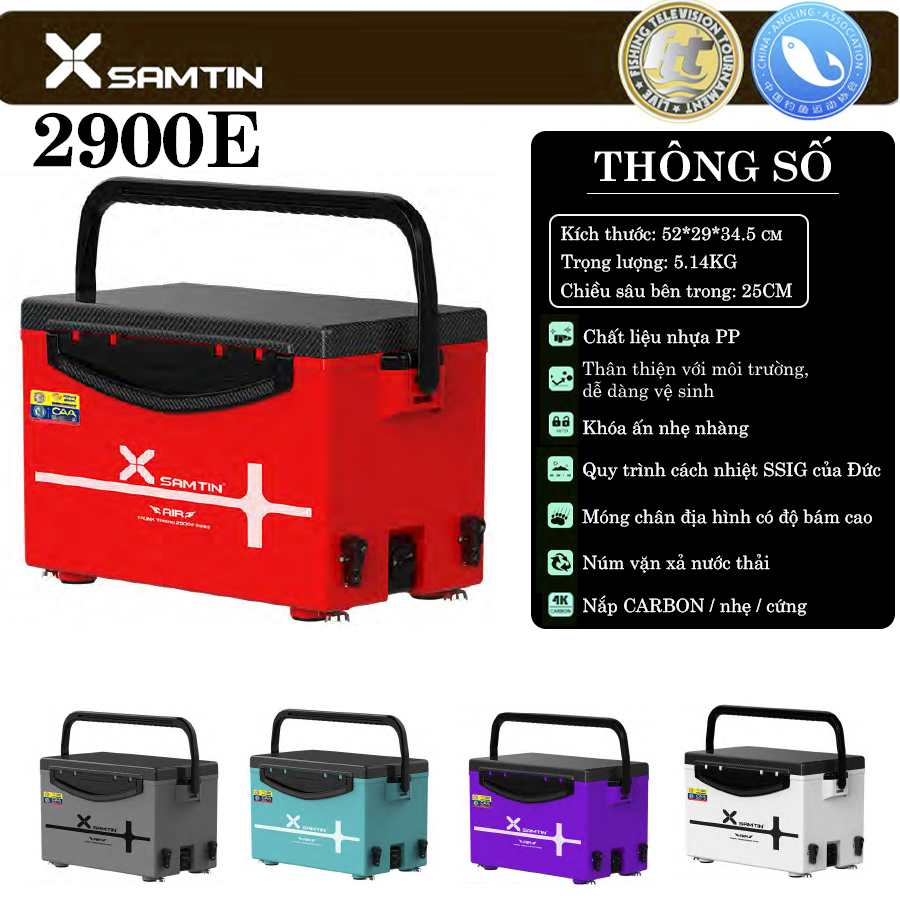 Thùng XSAMTIN 2900E Carbon